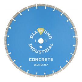  Диск алмазный сегментный по бетону Diamond Industrial DIDC350 350*25,4 