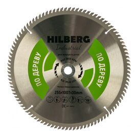  Диск пильный Hilberg Industrial HW257 255x30x100Т дерево 