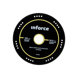  Диск алмазный отрезной по металлу Inforce 11-01-702 125х22,2 мм 