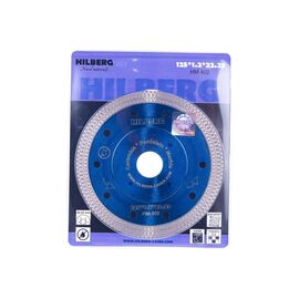  Диск алмазный отрезной Hilberg HM402 125x22,23 турбо ультратонкий х-тип 