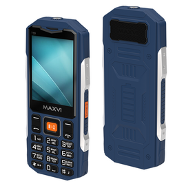 Мобильный телефон Maxvi T19 синий 