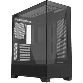  Корпус Powercase Luminous (CLB-L0), Tempered Glass, чёрный, ATX 