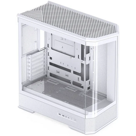  Корпус JONSBO D400 White без БП, боковая панель из закаленного стекла (панорама), mini-ITX, micro-ATX, ATX, белый 
