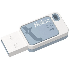  USB-флешка Netac UA31 64GB USB3.2 синий (NT03UA31N-064G-20BL) 