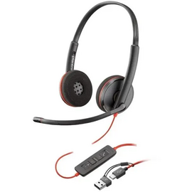  Наушники Poly Blackwire 3220 (8X228A6) черный 