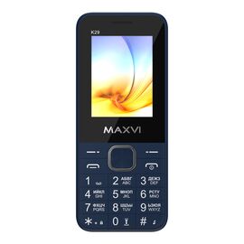  Мобильный телефон Maxvi K29 синий 