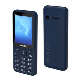 Мобильный телефон Maxvi C38 синий 