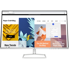  Монитор HP Series 5 532sf (94F50AS) черный и серебристый 