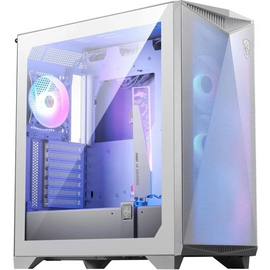  Корпус MSI MPG Gungnir 300R AIRFLOW White (306-7G21W21-W57), Midi Tower, EATX ,2xUSB 3.2 Gen 1, 1xUSB 3.2 Gen2 Type-C, 4x120mm PWM ARGB Fan, ARGB+PWM 