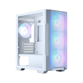  Корпус MSI MAG Forge M100R White (306-7G20W24-HH9) Mini-Tower, MATX, 1xUSB 3.0, 2xUSB 2.0, 4x120mm ARGB Fan, ARGB Control Board, TG 