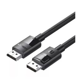  Кабель UGREEN DP114 80390 DP 1.4 Male to Male Plastic Case Braided Cable 1m 