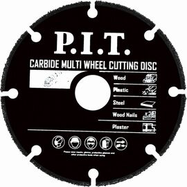  Диск отрезной по дереву для УШМ P.I.T. ACTW07-0125 125x22,2x1,2мм 6T 
