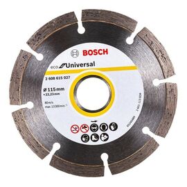  Алмазный диск Bosch (2608615027) 115х22,23мм ECO Universal 