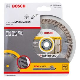  Алмазный диск Bosch (2608615057) 115х22,23мм Standart for Universal 