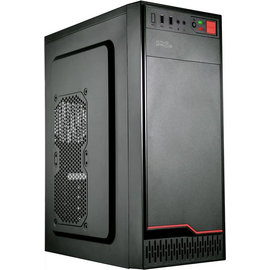  Корпус KingPrice KPCC-MD201 черный без БП ATX 1x80mm 4x120mm 2xUSB2.0 audio 