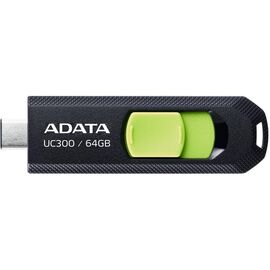 USB-флешка A-DATA UC300 (ACHO-UC300-64GRBK/GN) 64GB, Type-C 
