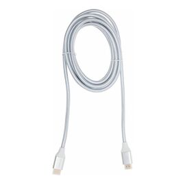  Кабель аудио-видео Cactus CS-HDMI.2.1-3 HDMI(m)/HDMI(m) 3м позолоч.конт. серебристый 