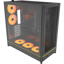  Корпус Montech HS01 Pro Black / ATX / 5x120mm ARGB fans hub / HS01 Pro (B) 