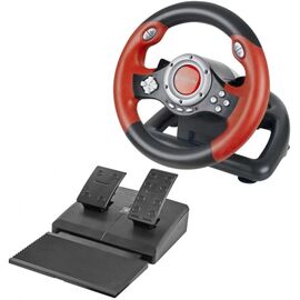  Руль DEFENDER Challenge Mini (64351) + педали, 10кн., 200 мм, USB 