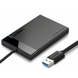  Внешний корпус для HDD UGREEN US221 30847 2.5 Inch Hard Drive Box with Built-in USB 3.0 Cable Black 
