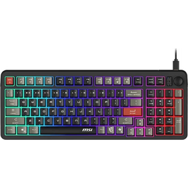  Клавиатура MSI GK110 (S11-04RU258-HH9) черный/серый 