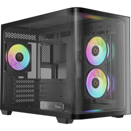  Корпус Ocypus Iota C50 BK Curve ARGB Digital mATX без БП (Iota-C50-BKD300CD-GL) 