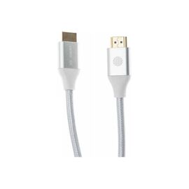  Кабель аудио-видео Cactus CS-HDMI.2.1-1 HDMI (m)/HDMI (m) 1м серебристый 
