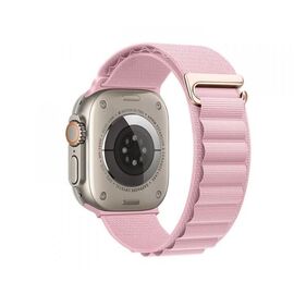  Ремешок HOCO WA20 Climbing для умных часов APPLE Watch 38/40/41/42mm нейлон розовый 