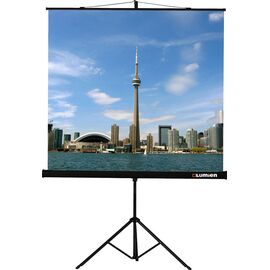  Экран на треноге Lumien 128x171см Eco View LEV-100110 4:3 напольный рулонный 