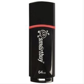  USB-флешка Smartbuy 64GB Crown Black (SB64GBCRW-K) 