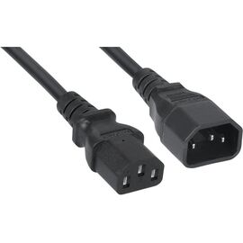  Кабель питания Cabeus PC-189-VDE-0.6M IEC 320 C13 - IEC 320 C14 (3x0.75) 