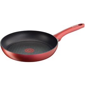  Сковорода Tefal Character C6828375 круглая ручка несъемная (без крышки) красный (2100095439) 