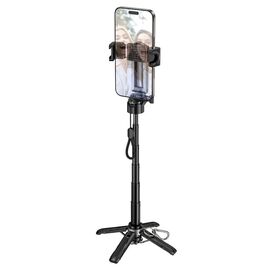  Монопод HOCO K27 Magic portable mini live broadcast stand Black 