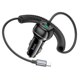  АЗУ HOCO Z58B Rank 1USB 48Вт, PD30W/QC3.0, кабель 8 pin, 1.7м чёрный 