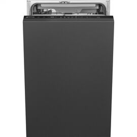  Встраиваемая посудомоечная машина Smeg ST4523DIN 45см, 10 комплектов, 3 корзины, 8 программ, сенсорное управление, отсрочка старта 