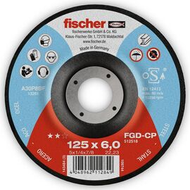  Диск шлифовальный Fischer FGD-CP 125x6.0x22.23 Carbon (512518) 