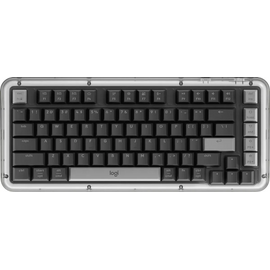  Клавиатура Logitech K75M (920-013299) механическая графитовый USB беспроводная BT/Radio Multimedia подставка для запястий 