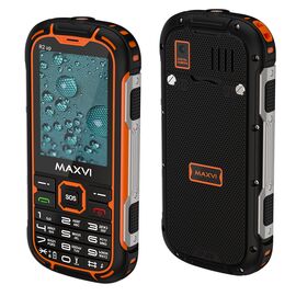  Мобильный телефон Maxvi R2 up оранжевый 