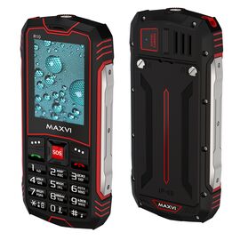  Мобильный телефон Maxvi R10 красный 