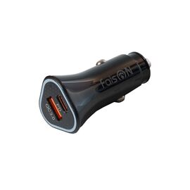  АЗУ FaisON A-19 Famous 1USB, 1Type-C 3000mA, QC3.0, PD3.0 чёрный 