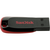  USB-флешка SanDisk Cruzer Blade 128GB USB2.0 черный/красный (SDCZ50-128G-B35) 