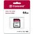  Карта памяти Transcend TS64GSDC300S SDXC 300S, 64GB UHS-I Class U3 V30 