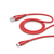  Дата-кабель Ceramic USB - USB-C, 1м, красный, Deppa, 72290 