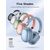  Наушники полноразмерные bluetooth HOCO W35 Max Auspicious ANC noise reduction BT headphones (черный) 