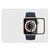  Защитное стекло COTEetCI 4D для Apple Watch SE, Full Glue 3D, 44mm, прозрачный+черная рамка 