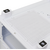  Корпус HSPD F510 (F510-TGWH-ARGB), без БП, Panoramic Mid Tower, White, TG, 0.5 SPCC, 3x120mm ARGB ATX, mITX 180/280/160mm 1x2.5", 7xPCI 2xUSB- 