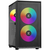  Корпус XASTRA A305M 3ARGB Black (A305M-2FC14A-1FC12A-D) mATX/Mesh  tempered glass 2x140mm + 1x120mm ARGB PWM fans Door 