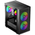 Корпус XASTRA A305M 3ARGB Black (A305M-2FC14A-1FC12A-D) mATX/Mesh  tempered glass 2x140mm + 1x120mm ARGB PWM fans Door 