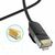  Кабель UGREEN NW122 (70653) CAT 6A Pure Copper Ethernet Cable OD2.8 3m Black 