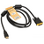  Кабель TV-com LCG135F-2M HDMI to DVI-D (19M-25M) 2м, 2 фильтра 